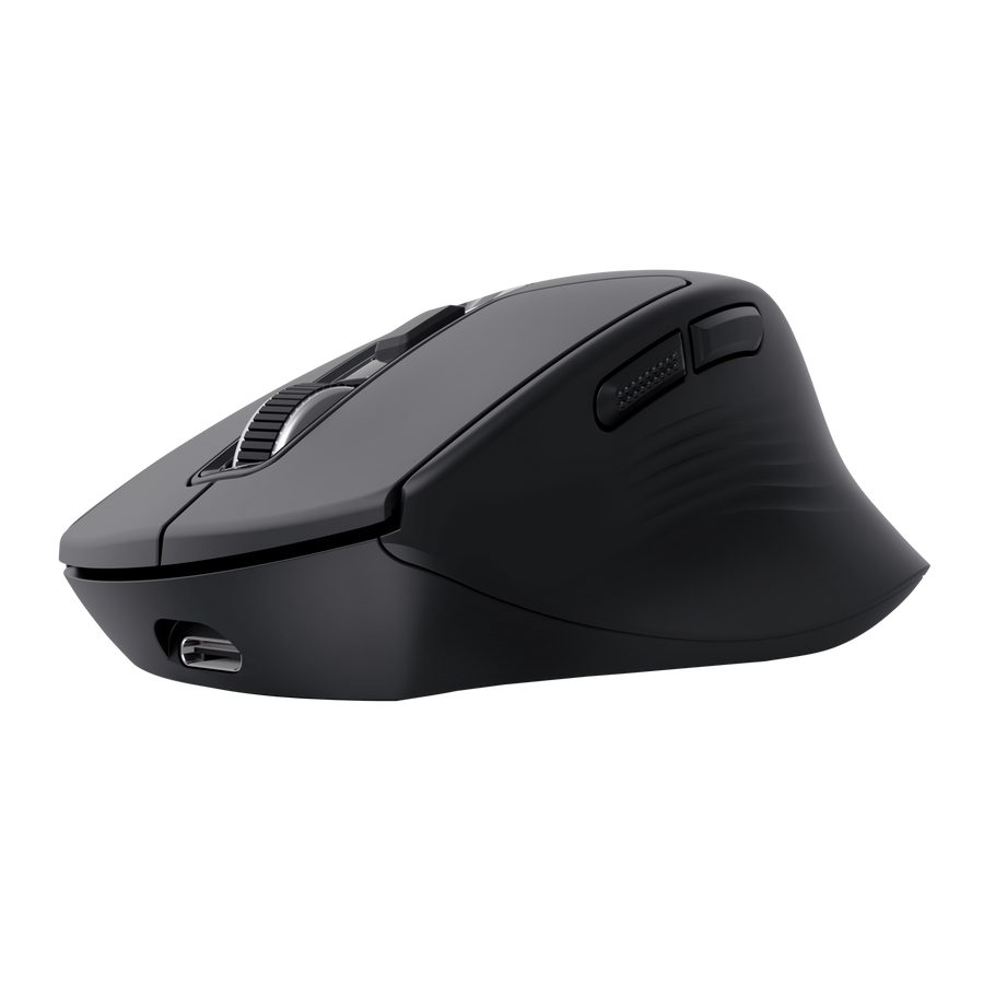 TRUST Niven Comfort Multi-Wireless Mouse Black