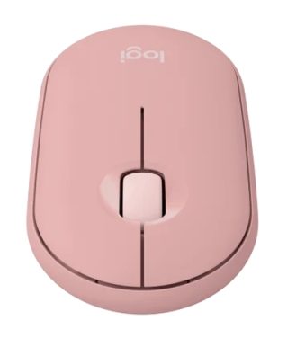 Logitech Pebble Mouse 2 M350s - Tonal Rose - Bluetooth - без донгъл