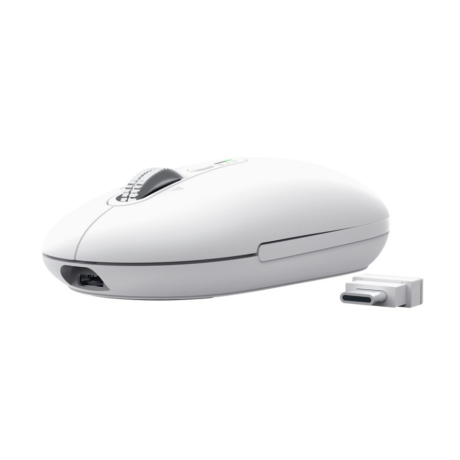 TRUST Seron Slim Multi-Wireless Hyperscroll Mouse White