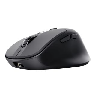 TRUST Zevo Fast Rechargable Multi-Wireless Mouse Black