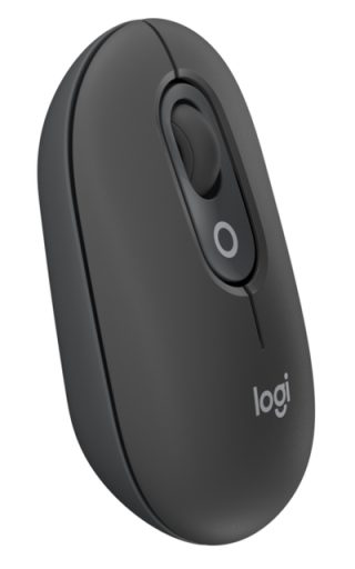 Logitech POP Mouse with emoji - Graphite - Bluetooth - N/A - EMEA28i-935 - FY25, TERRA