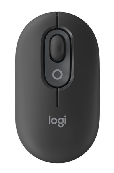 Logitech POP Mouse with emoji - Graphite - Bluetooth - N/A - EMEA28i-935 - FY25, TERRA