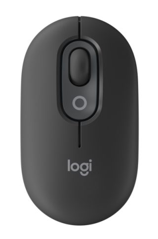 Logitech POP Mouse with emoji - Graphite - Bluetooth - N/A - EMEA28i-935 - FY25, TERRA