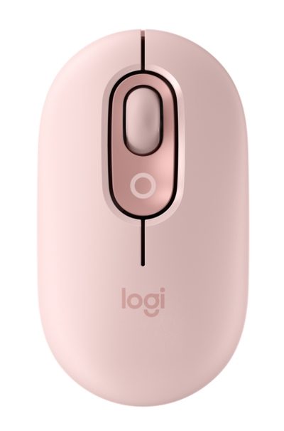 Logitech POP Mouse with emoji - ROSE - BT - N/A - EMEA28i-935 - FY25,TERRA