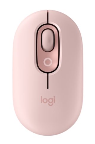 Logitech POP Mouse with emoji - ROSE - BT - N/A - EMEA28i-935 - FY25,TERRA