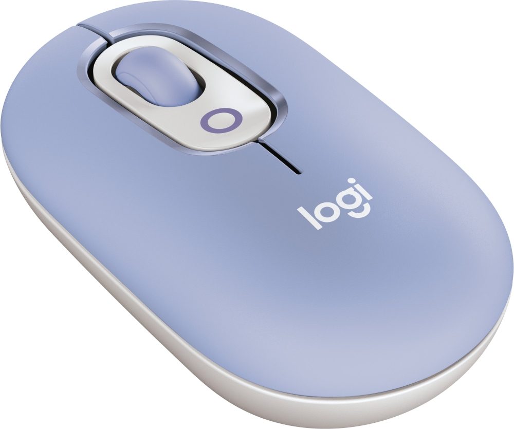 Logitech POP Mouse with emoji - LILAC - BT - N/A - EMEA28i-935 - FY25,TERRA