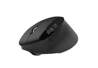 Acer Smart Fit Wireless Mouse, RF 2.4 GHz dongle, Bluetooth 5.0, Wired, 10 бутона, DPI 8000, 90g, черен с RGB лента