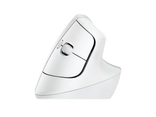 Logitech Lift Vertical Ergonomic Mouse for Business, Off-white