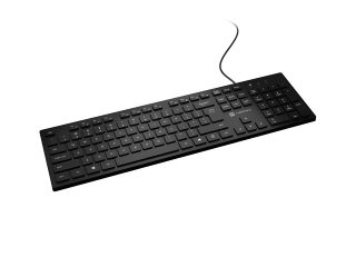 Natec Keyboard Herring US, Black, Slim