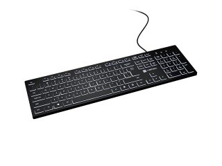 Natec Keyboard Herring Glow US, White Backlight