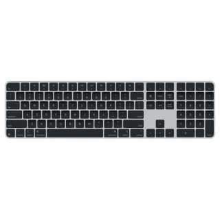 Apple Magic Keyboard (2024) с Touch ID и цифрова клавиатура - US English - черни клавиши