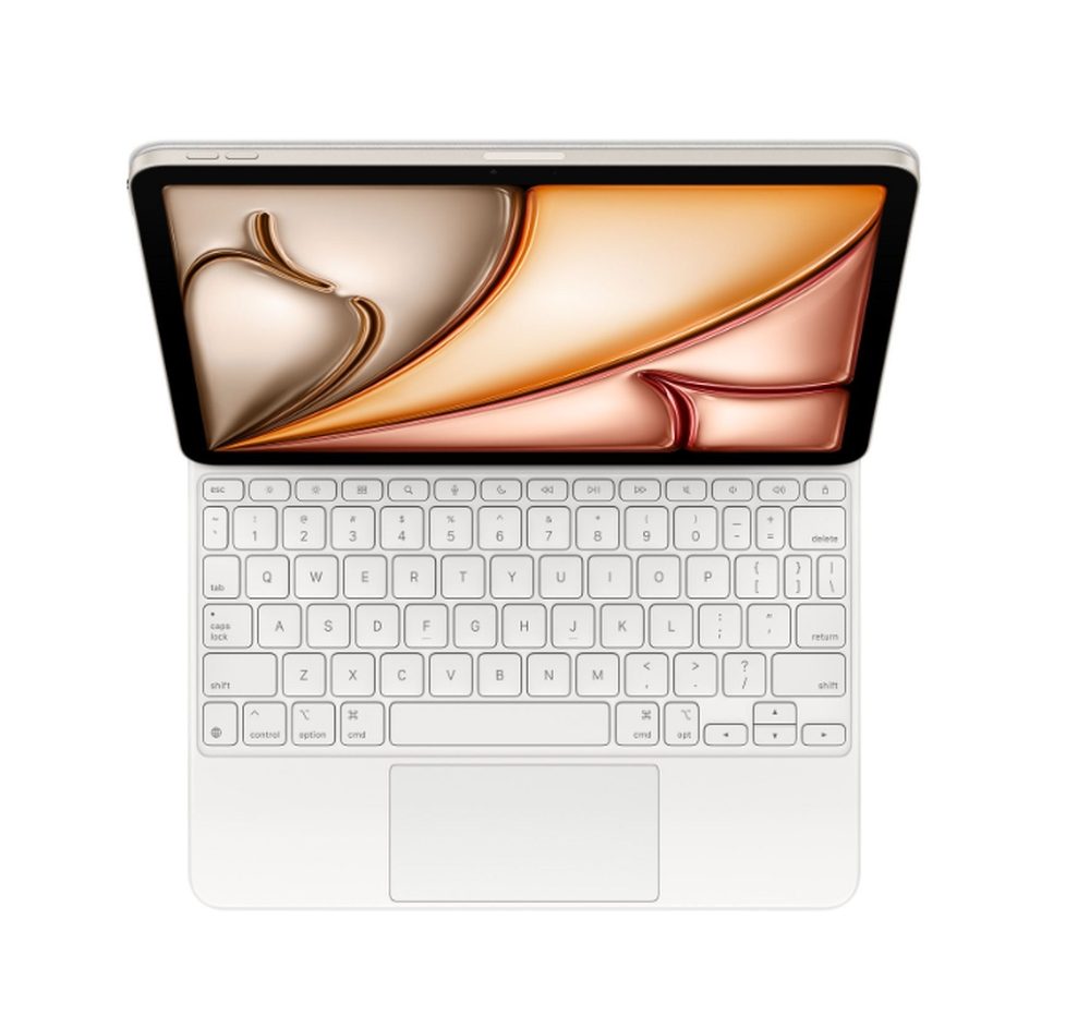 Apple Magic Keyboard за iPad Air 11-инчов (M3) - US English - Бял
