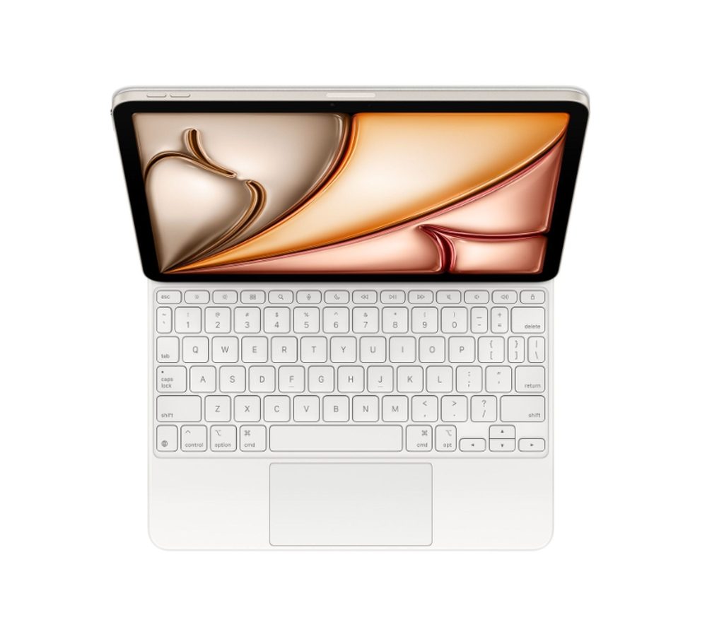 Apple Magic Keyboard за iPad Air 11-инчов (M3) - български - бял