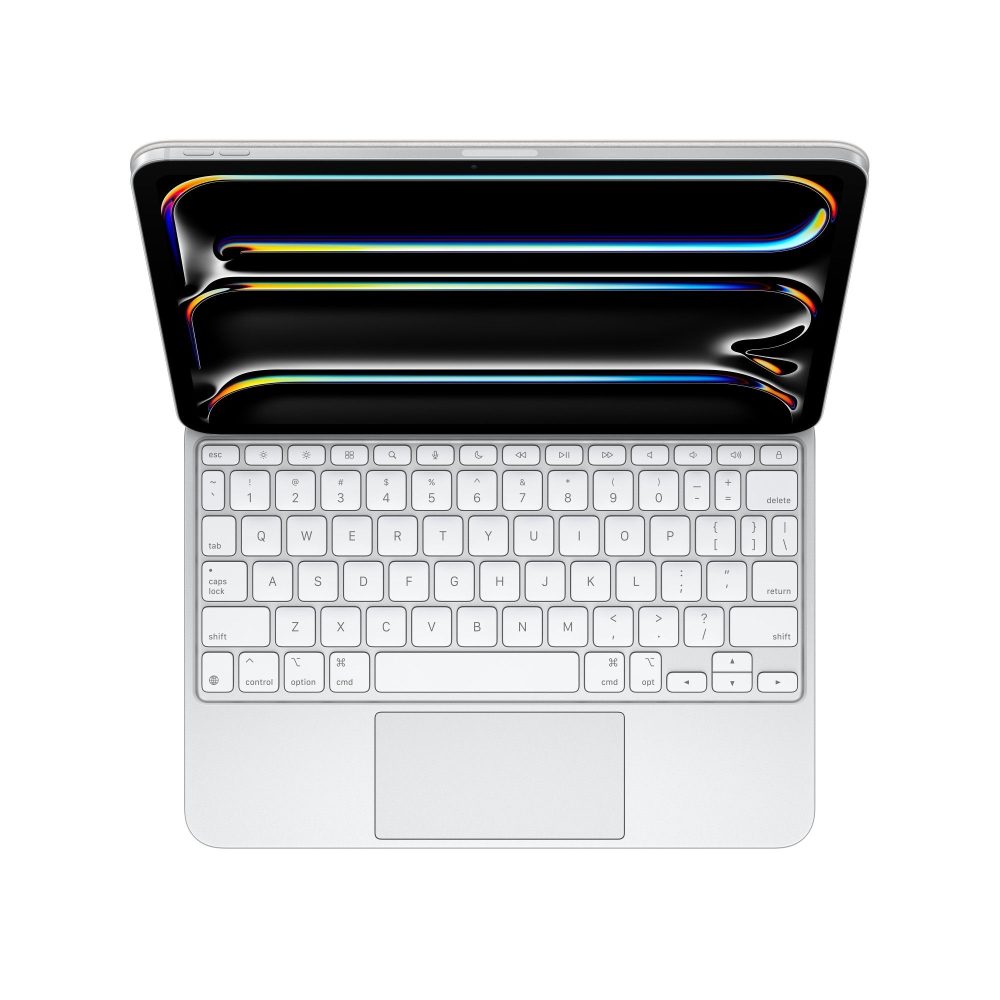 Apple Magic Keyboard за iPad Pro 11 инча (M4) - US английски - Бял