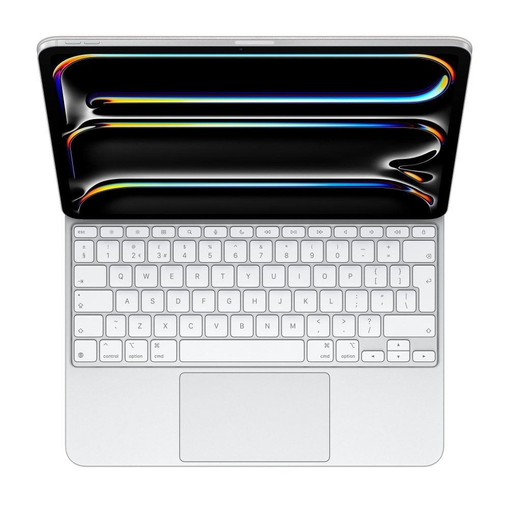 Apple Magic Keyboard за iPad Pro 13 инча (M4) - български - бял