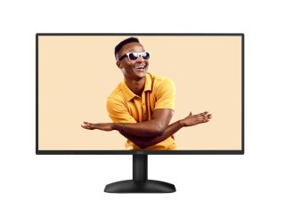 Монитор AOC 24B31H, 23.8" IPS WLED, 1920x1080@120Hz, 4ms GtG, 1ms MPRT, 300cd/m², 1500:1, 20M:1 DCR, Adaptive Sync, FlickerFree, Anti Blue Light, Tilt, D-SUB, HDMI