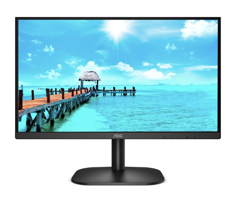 Монитор AOC 22B2H/EU, 21.5" VA WLED, 1920x1080@75Hz, 4ms GtG, 250cd/m2, 3000:1, DCR 20M:1, FlickerFree, Low Blue Light, Tilt, D-SUB, HDMI