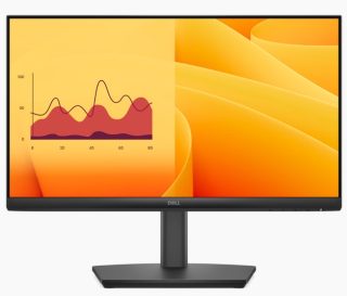 Монитор Dell E2225HSM, 21.5" Edge LED Anti-Glare, VA панел, 5ms GTG, 100 Hz, 3000:1, 250 cd/m2, Full HD 1920x1080, VGA, HDMI, DisplayPort, говорители, регулируема височина, Pivot, Swivel, Tilt, черен