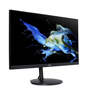 Монитор Acer Vero CB242YGbipr, 23.8" FHD (1920x1080), IPS, 120Hz, 100M:1, 250nits, 1ms (VRB), Adaptive Sync, VGA, HDMI, DP, Audio In/Out, ZeroFrame, Ergostand, EnergyStar, EPEAT Gold, Energy Class B, Black, 3Y