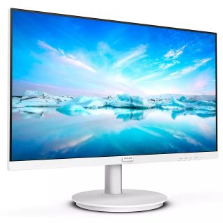 Philips 271V8AW 27" IPS WLED монитор, 1920x1080@75Hz, 4ms GtG, 250cd/m², 1000:1, Mega Infinity DCR, Adaptive Sync, FlickerFree, Low Blue Mode, 2Wx2, Tilt, D-SUB, HDMI, Бял
