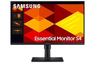Монитор Samsung LS24D406GA, 24" IPS LED, 1920x1080, 5ms, 100 Hz, 250cd/m2, HDMI, DP, USB Hub, черен