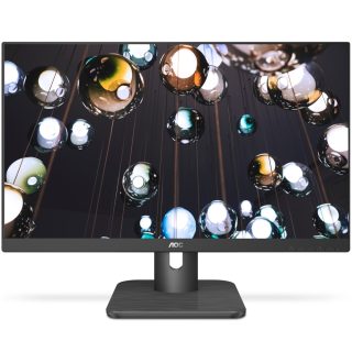 AOC 24E1Q 23.8" WLED IPS монитор, 1920x1080@60Hz, 5ms GtG, 250cd/m2, 1000:1, DCR 20m:1, FlickerFree, Low Blue Light, 2Wx2, Tilt, D-SUB, HDMI, DP