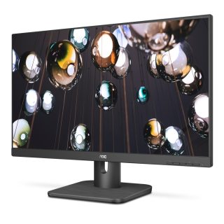 AOC 24E1Q 23.8" WLED IPS монитор, 1920x1080@60Hz, 5ms GtG, 250cd/m2, 1000:1, DCR 20m:1, FlickerFree, Low Blue Light, 2Wx2, Tilt, D-SUB, HDMI, DP