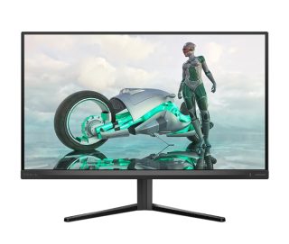 Philips Evnia 27M2N3200S 27" Fast IPS WLED монитор, 1920x1080@180Hz, 1ms GtG, 0.5ms MPRT, 300cd/m², 1000:1, Mega Infinity DCR, Adaptive Sync, FlickerFree, LowBlue Mode, 2Wx2, Tilt, 2xHDMI, DP