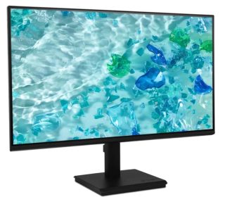 Монитор Acer Vero V277Gbmipx, 27" FHD (1920x1080) IPS, ZeroFrame, 120Hz, 4ms GTG, AdaptiveSync, 250nits, VGA, HDMI, DP, Audio in/out, Високоговорители, Енергиен клас C, Черен, 3Y
