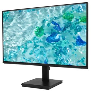 Монитор Acer Vero V277Gbmipx, 27" FHD (1920x1080) IPS, ZeroFrame, 120Hz, 4ms GTG, AdaptiveSync, 250nits, VGA, HDMI, DP, Audio in/out, Високоговорители, Енергиен клас C, Черен, 3Y