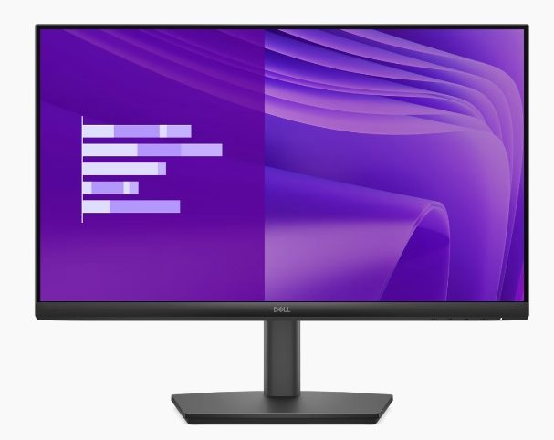 Монитор Dell E2425HSM, 23.8" Edge LED Anti-Glare, IPS Panel, 5ms GTG, 100 Hz, 1000:1, 250 cd/m2, Full HD 1920x1080, VGA, HDMI, DisplayPort, говорители, регулиране на височина, Pivot, Swivel, Tilt, черен