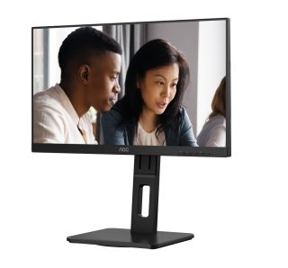 Монитор AOC 22E2UMF, 21.5" VA WLED, 1920x1080@75Hz, 4ms GtG, 250cd/m2, 3000:1, 20M:1 DCR, Adaptive Sync, FlickerFree, Low Blue Light, 2Wx2, Tilt, Height Adjust, Pivot, Swivel, D-SUB, HDMI, DP, USB hub