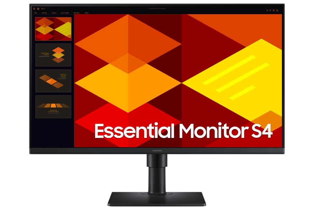 Монитор Samsung LS27D406GA, 27" IPS LED, 1920x1080, 5ms, 100 Hz, 250cd/m2, HDMI, DP, USB Hub, Black