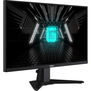 MSI G255F Gaming Monitor, 24.5", 1ms, 180Hz Rapid IPS, 1920x1080 FHD, AMD FreeSync Premium, Night Vision, Anti-Flicker, Less Blue Light, 300nits AG, 16.7M, 1000:1, 100M:1, DP(1.2a), 2xHDMI (2.0b), Headphone out, Tilt, VESA 100, Black, 3.24kg