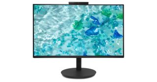 Монитор Acer Vero CB242YD6bmiprcx, 23.8" FHD (1920x1080), IPS, 120Hz, 100M:1, 250nits, 4ms (GTG)/1ms(VRB), AdaptiveSync, VGA, HDMI, DP, Audio In/Out, ZeroFrame, Speakers, Adj.WebCam 5M/Mic array, Energy Class B, TCO, Black, 3Y