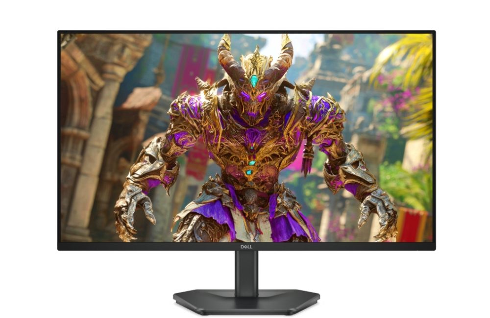 Dell SE2726HG 27" LED плосък монитор, IPS AG, Full HD 1920x1080, 99% sRGB, 0.5 ms GTG (Extreme Mode), 240Hz, 1000:1, 300 cd/m2, HDR, VRR, AMD FreeSync Premium, 2xHDMI, DP, Low Blue Light, Tilt, Черен