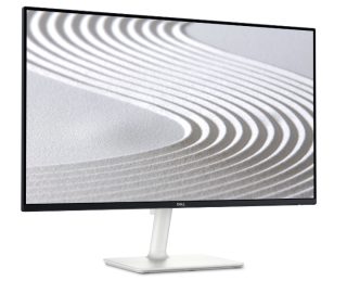 Dell S2425H, 23.8" LED плосък монитор, IPS AG, FullHD 1920x1080, 99% sRGB, 4ms, 100Hz, 1500:1, 250 cd/m2, 2xHDMI, високоговорители 2x5W, наклон, черен и сребрист