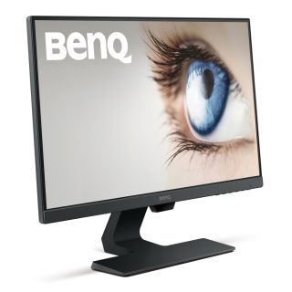 BenQ GW2480 23.8" IPS монитор, 5ms, 1920x1080 FHD, Stylish Eye Care Monitor, Flicker-free, LBL, Brightness Intelligence (B.I.), 1000:1, 20M:1 DCR, 8 bit, 250cd/m2, VGA, HDMI, DP, говорители, жак за слушалки, Line In, Tilt, Vesa, ES7.0, ултра тънка рамка, черен