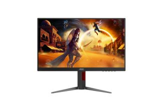 Монитор AOC 24G4HA, 23.8" IPS WLED, 1920x1080@200Hz, 1ms GtG, 0.5ms MPRT, 300cd/m2, 1000:1, 80M:1 DCR, Adaptive Sync, FlickerFree, Low Blue Light, 2Wx2, Tilt, Height Adjust, Pivot, Swivel, 2xHDMI, DP