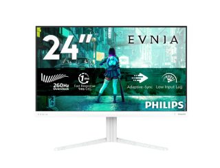 Монитор Philips 24M2N3201P, 23.8" Fast IPS WLED, 1920x1080@260Hz (OC, Native 240Hz), 1ms GtG, 0.3ms MPRT, 300cd/m2, 1000:1, Adaptive Sync, Low Blue Mode, FlickerFree, Tilt, Height Adjust, Pivot, Swivel, HDMI, DP