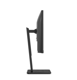 Монитор AOC 24E3QAF, 23.8" IPS WLED, 1920x1080@75Hz, 4ms GtG, 300cd/m², 1000:1, 20M:1 DCR, Adaptive Sync, FlickerFree, Low Blue Light, 2Wx2, Tilt, Height Adjust, Pivot, Swivel, D-SUB, HDMI, DP