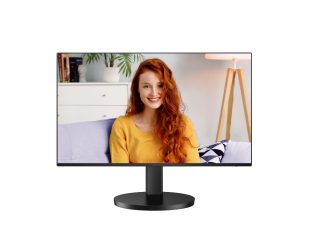 Монитор AOC 24B3CF2, 23.8" IPS WLED, 1920x1080@100Hz, 4ms GtG, 1ms MPRT, 250cd/m², 1300:1, 20M:1 DCR, Adaptive Sync, FlickerFree, Low Blue Light, 2Wx2, Tilt, Height Adjust, HDMI, USB hub