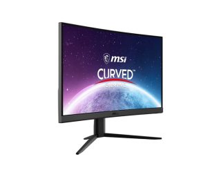 Монитор MSI G24C4 E2, 23.6", VA, 1ms, 180Hz, AG, FHD 1920x1080, Curved, 1500R, Adaptive Sync, NIGHT VISION, Anti-Flicker, LESS BLUE LIGHT, Frameless, 250nits, 3000:1, 2x HDMI (2.0b), 1x DP (1.2a), Tilt, VESA, 36M