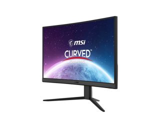 Монитор MSI G24C4 E2, 23.6", VA, 1ms, 180Hz, AG, FHD 1920x1080, Curved, 1500R, Adaptive Sync, NIGHT VISION, Anti-Flicker, LESS BLUE LIGHT, Frameless, 250nits, 3000:1, 2x HDMI (2.0b), 1x DP (1.2a), Tilt, VESA, 36M