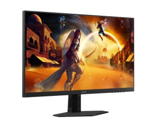 Монитор AOC Q24G4RE, 23.8" Fast IPS WLED, 2560x1440@180Hz, 1ms GtG, 0.5ms MPRT, 300cd/m2, 1000:1, 80M:1 DCR, Adaptive Sync, FlickerFree, Low Blue Light, Tilt, HDMI, DP