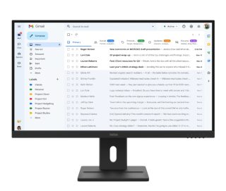 Lenovo ThinkVision E27-40 27" IPS, WLED, 1920x1080, 16:9, 100Hz, 300 cd/m2, 1500:1, Високоговорители 2Wx2, HDMI, DP, VGA, Наклон, Завъртане, Pivot, Регулиране на височина