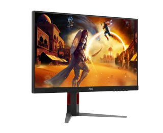 AOC 27G4HA 27" Fast IPS WLED монитор, 1920x1080@200Hz, 1ms GtG, 0.5ms MPRT, 300cd/m², 1000:1, 80M:1 DCR, Adaptive Sync, FlickerFree, Low Blue Light, 2Wx2, Tilt, Height Adjust, Pivot, Swivel, 2xHDMI, DP