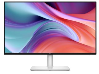 Dell S2725HSM 27" LED плосък IPS монитор, FullHD 1920x1080, 144Hz, AMD FreeSync, високоговорители, регулируем по височина, черен/сребрист