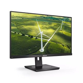 Philips 272B1G 27" IPS WLED монитор, 1920x1080@75Hz, 4ms GtG, 250 cd/m2, 1000:1, 50M:1 DCR, Adaptive Sync, FlickerFree, Low Blue Mode, 2Wx2, Tilt, Height Adjust, Pivot, Swivel, D-SUB, DVI, HDMI, DP, USB hub