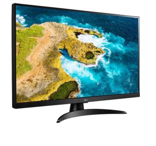 LG 27TQ615S-PZ 27" IPS Smart монитор с TV тунер, Full HD, черен